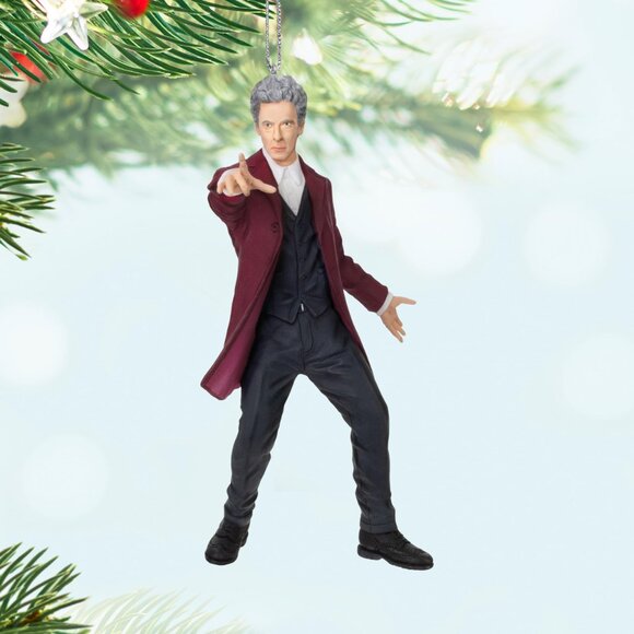 New! Dr. Who 12th Doctor Hallmark Keepsake Christmas Ornament 2024 Peter Capaldi - Picture 5 of 5